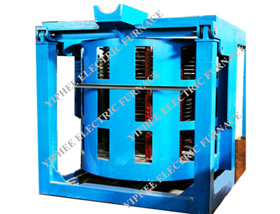 1500kg medium frequency electric furnace melting ingot