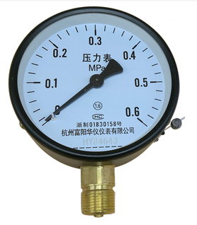 Water pressure gauge